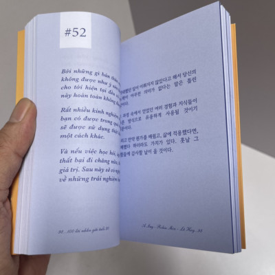 100 LỜI NHẮN GỬI TUỔI 20 – A Síng - Robin Shin - Lê Huy - AZ Viêt Nam- NXB Thế Giới