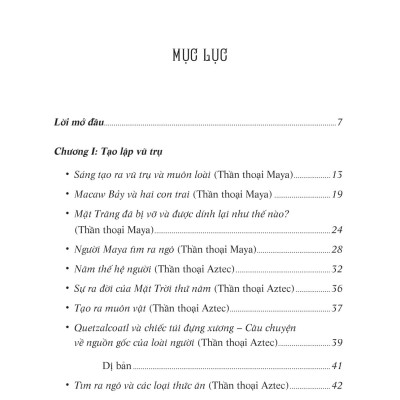 Thần Thoại Người Da Đỏ