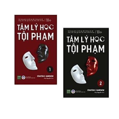 Combo sách kiến thức tâm lý học tội phạm: Tâm Lý Học Tội Phạm - Tập 1+2