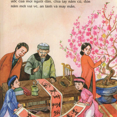 Tranh Truyện Dân Gian Việt Nam - Sự Tích Hoa Đào, Hoa Mai (Tái Bản 2024)