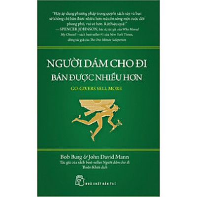 Người dám cho đi bán được nhiều hơn - NXB Trẻ