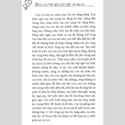 10 Bức Thư Mẹ Gửi Con Gái Tuổi Dậy Thì