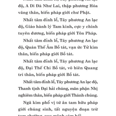 Sách - Chư kinh nhật tụng (mềm)