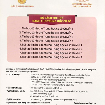 Bài Tập Tin Học Dành Cho THCS - Quyển 4 (2020)