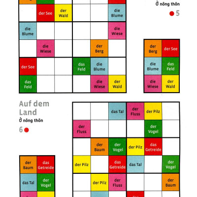 Deutsch Wodoku: Vui Học Từ Vựng Với Ô Chữ Sudoku