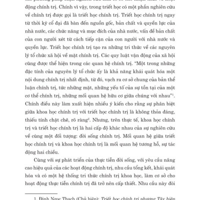 Lịch sử khoa học chính trị: Hành trình trở thành một khoa học về quyền lực hay khám phá đời sống chính trị (Sách chuyên khảo) 