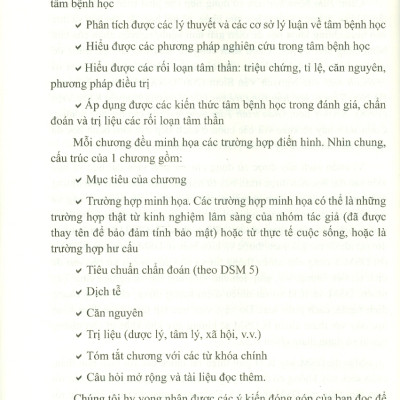 Tâm Bệnh Học (Sách chuyên khảo)