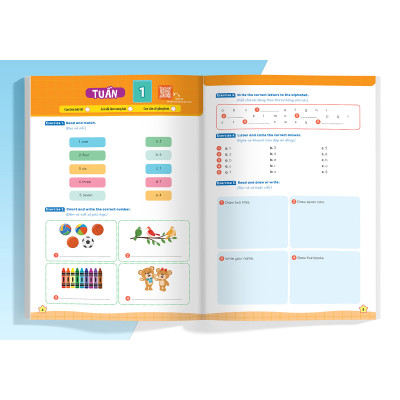 Phiếu bài tập cuối tuần Tiếng anh lớp 3 (Global)