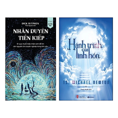 Combo 2 Cuốn Tôn Giáo Tâm Linh: Nhân Duyên Tiền Kiếp + Hành Trình Của Linh Hồn