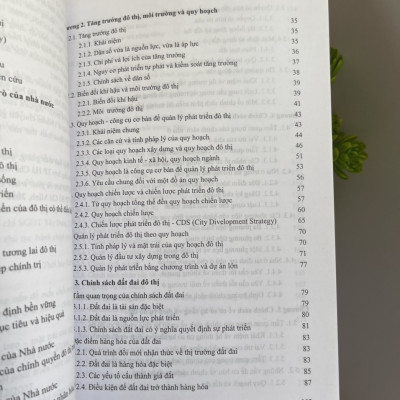 CHÍNH SÁCH ĐÔ THỊ TẦM NHÌN BAO QUÁT VÀ HỆ THÔNG CỦA NHÀ QUẢN LÝ ĐÔ THỊ- Võ Kim Cương -NXB Xây Dựng