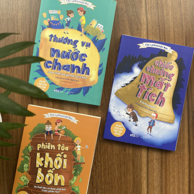 Trọn Bộ 3 Cuốn The Lemonade War: Thương Vụ Nước Chanh + Phiên Tòa Khối Bốn + Chiếc Chuông Mất Tích 