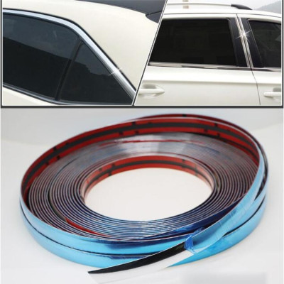 Nẹp viền trang trí chân kính ô tô mạ crom