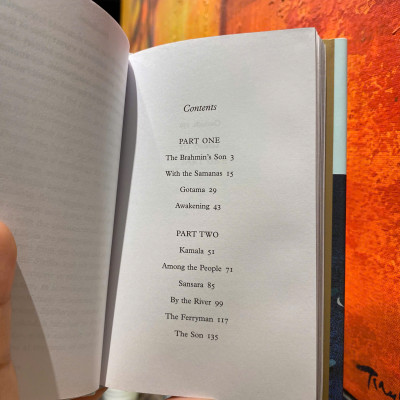 Sách kinh điển - Siddhartha by Hermann Hesse, bìa cứng, khổ pocket dát vàng, nhập khẩu UK