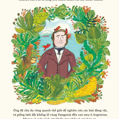 Darwin và Loài Giun Siêu Phàm | Sách Tranh Thiếu Nhi | Polly Owen | San Hô Books