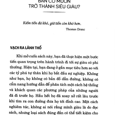 Bí Quyết Trở Thành Tỷ Phú- 