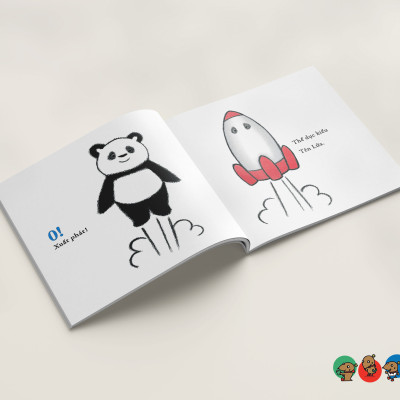 Truyện Ehon bé 1-2-3 tuổi - Bài thể dục bắt chước của gấu trúc