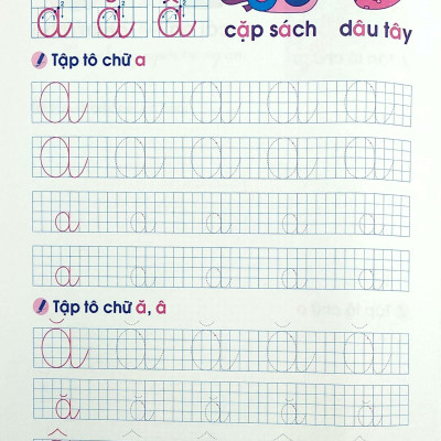Sách - Tập Tô Chữ Mẫu Giáo - Dành Cho Trẻ 5-6 Tuổi (Tái Bản 2025)