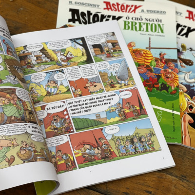 [COMBO 11 TẬP] - NHỮNG CUỘC PHIÊU LƯU CỦA ASTERIX (In màu toàn bộ) – René Gossiny và Albert Uderzo – NXB Kim Đồng (Bìa mềm)
