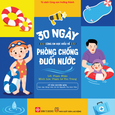 Sách - Bộ Sách 30 Ngày Cùng Em Học Hiểu Về - Phòng Cháy, Chữa Cháy + Phòng Chống Đuối Nước (Bộ 2 Cuốn)