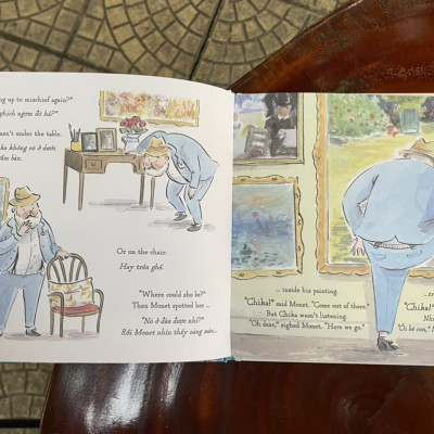 (Bìa cứng song ngữ Việt - Anh) Monet’s Cat – Nàng mèo của Monet - Lily Murray – Becky Cameron - Thái Hà dịch - NXB Thanh Niên – San Hô Books