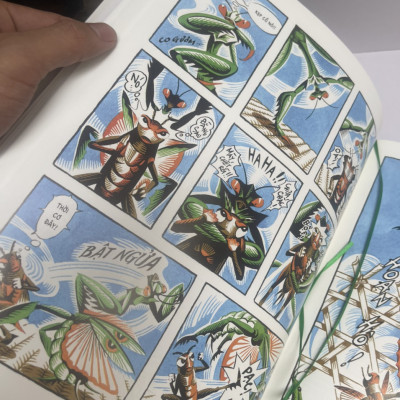 [bản comic của Tạ Huy Long] DẾ MÈN PHIÊU LƯU KÝ – bìa cứng in màu - NXB Kim Đồng