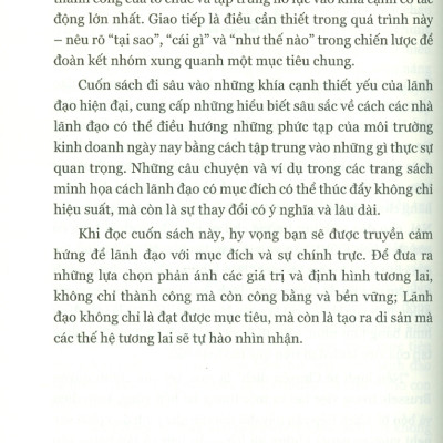 Làm Lãnh Đạo - Ba Động Lực Tạo Ra Hiệu Quả Vượt Trội - Patrick Faniel; Nguyễn Ngọc Anh dịch