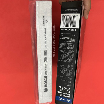 Lọc Gió Điều Hòa BOSCH Ariesto Premium AP-N02 (0986AF7005) Dành Cho Xe Mitsubishi Outlander ( 06 - ), D-max 1.9L (17 -)