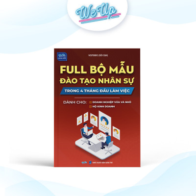Combo 2 sách: Full bộ mẫu đào tạo nhân sự trong 4 tháng đầu làm việc, 100 Mẫu câu giao tiếp với nhân viên (Combo/lẻ) 