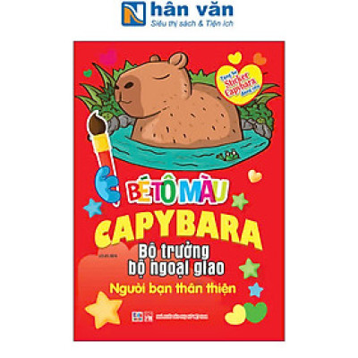 Bé Tô Màu Capybara - Bộ Trưởng Bộ Ngoại Giao - Người Bạn Thân Thiện