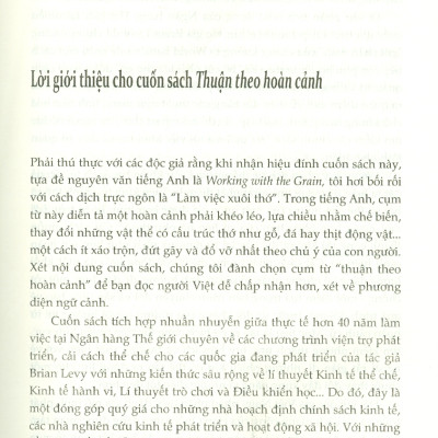 Thuận Theo Hoàn Cảnh - Không Có Một Chiến Lược Phát Triển "Vạn Năng" (Sách tham khảo)