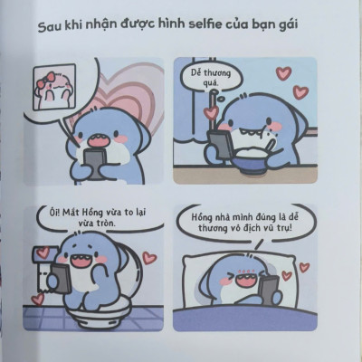 Sách - Cảm ơn em luôn ở bên anh (Cá Mập Ú) (Nhã Nam Official)