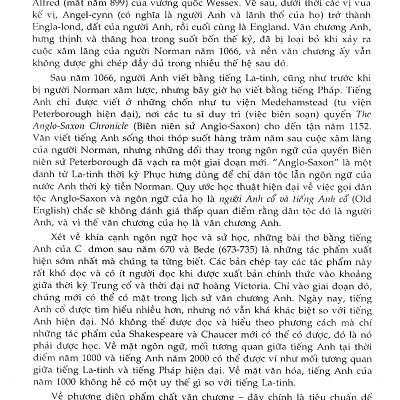Lịch Sử Văn Học Anh Quốc - Vanlangbooks
