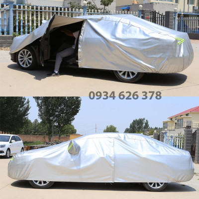 Bạt phủ xe ô tô Suzuki XL7 3 lớp tráng bạc thông minh, chất liệu vải dù oxford cao cấp, áo chùm bảo vệ xe 4,5,7 chỗ