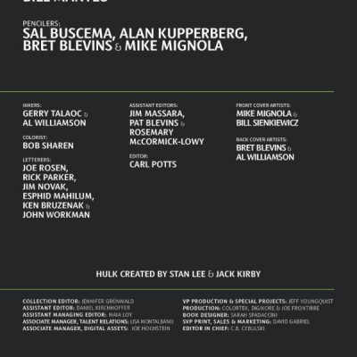 The Incredible Hulk Epic Collection: Crossroads