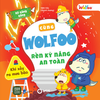 Combo 6 cuốn: Cùng Wolfoo Rèn Kỹ Năng An Toàn