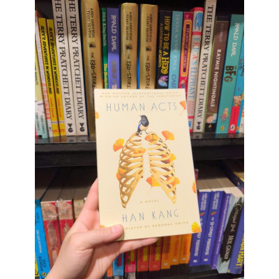 Sách - Human Acts by Han Kang - Sách đoạt giải Nobel Prize, Tiểu thuyết tiếng Anh nhập khẩu, bìa mềm
