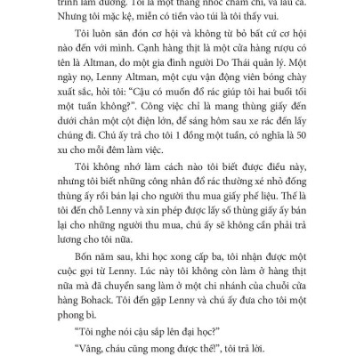 Tự Truyện Ken Langone: Từ Số 0 Đến Tỷ Phú