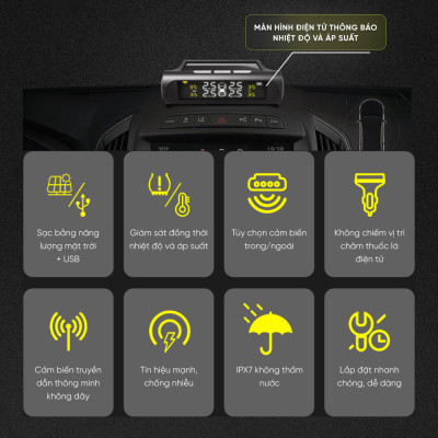 Cảm Biến Áp Suất Lốp Gắn Trong TPMS | Cảm Biến Áp Suất Lốp Gắn Trong Tăng Thẩm Mĩ, Tăng Được Tuổi Thọ Sản Phẩm