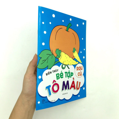 Bé Tập Tô Màu - Rau Củ (Tái Bản)