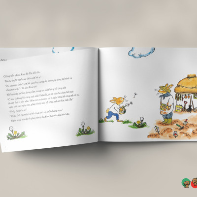 Truyện Ehon bé 3-4-5 tuổi -Phép thuật của Bồ Công Anh
