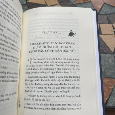 [Bìa cứng] 80 NGÀY VÒNG QUANH THẾ GIỚI - Jules Verne - Ngụy Thanh Tuyên - Đinh Tị Books - NXB Thanh Niên