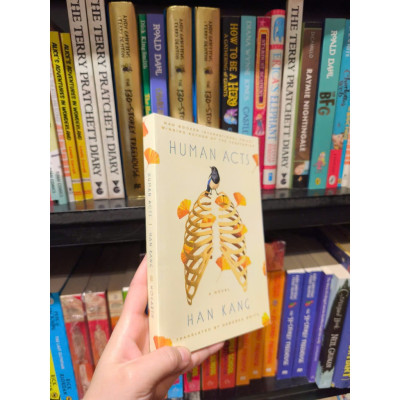 Sách - Human Acts by Han Kang - Sách đoạt giải Nobel Prize, Tiểu thuyết tiếng Anh nhập khẩu, bìa mềm