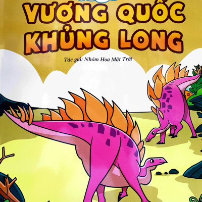 Tranh Tô Màu Vương Quốc Khủng Long - Cuộc Sống Bầy Đàn (Tái Bản 2023)