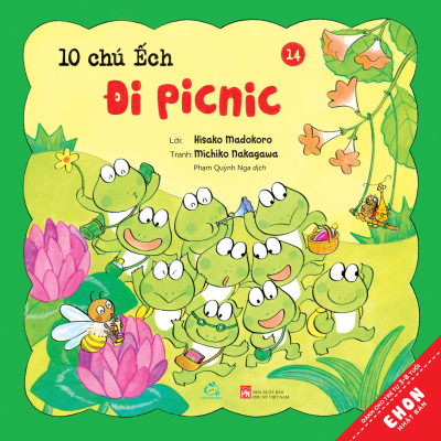 Sách Combo Ehon Nhật Bản 10 Chú Ếch Phần 3 - TB 2024 (Tập 13 - 18)