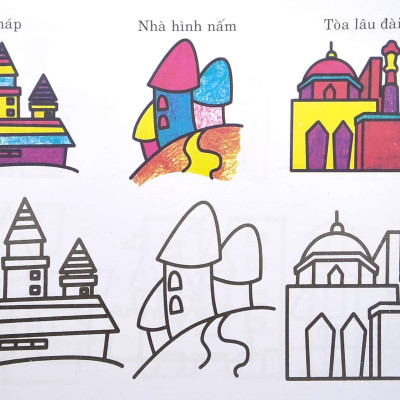 Bàn Tay Nhỏ Vẽ Tranh - Phong Cảnh Tươi Đẹp