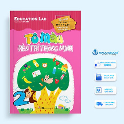Tô Màu Rèn Trí Thông Minh Tập 2 - Vanlangbooks
