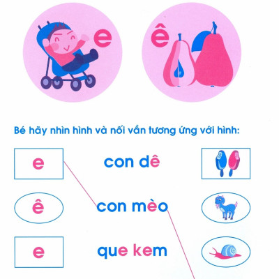 Chuẩn bị cho bé vào lớp 1 - Làm quen chữ cái