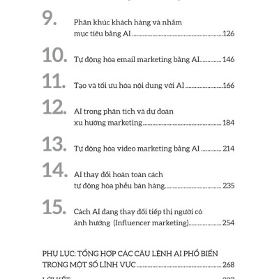 Sách - Ứng Dụng AI Và Tự Động Hóa Trong Marketing