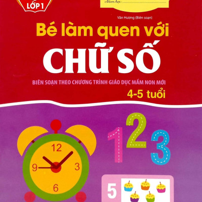 Bộ Sách Giúp Bé Vào Lớp 1 - Biên Soạn Theo Chương Trình Giáo Dục Mầm Non Mới (Dành Cho Bé Từ 4 - 6 Tuổi) (Bộ 8 Cuốn)