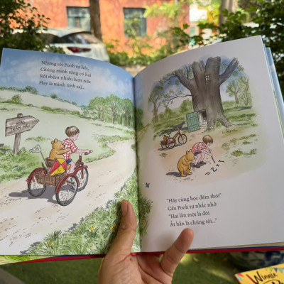 (Bìa cứng) GẤU POOH VÀ TÔI – Jeanne Willis – Nhân Dân Books - NXB Văn Học
